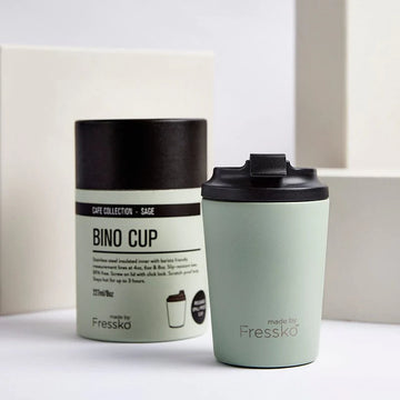 made by Fressko reusable thermal cup