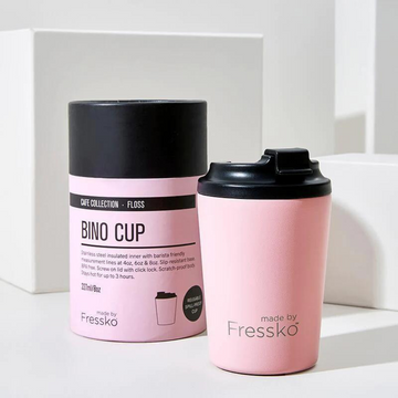 made by Fressko reusable thermal cup