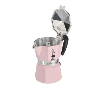 Bialetti 3 CUP Moka Express Not Coffee Maker - Candy Pink