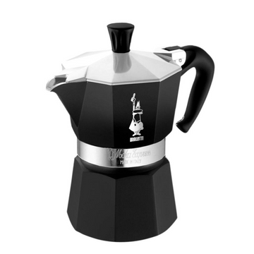 Bialetti 3 CUP Moka Express Not Coffee Maker - Black
